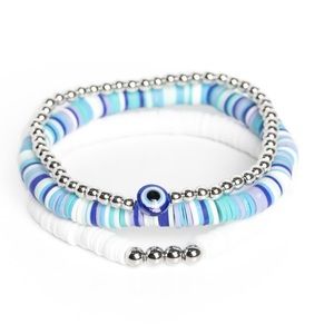 🧿 Eye of Protection - Evil Eye 3 stretch bracelets